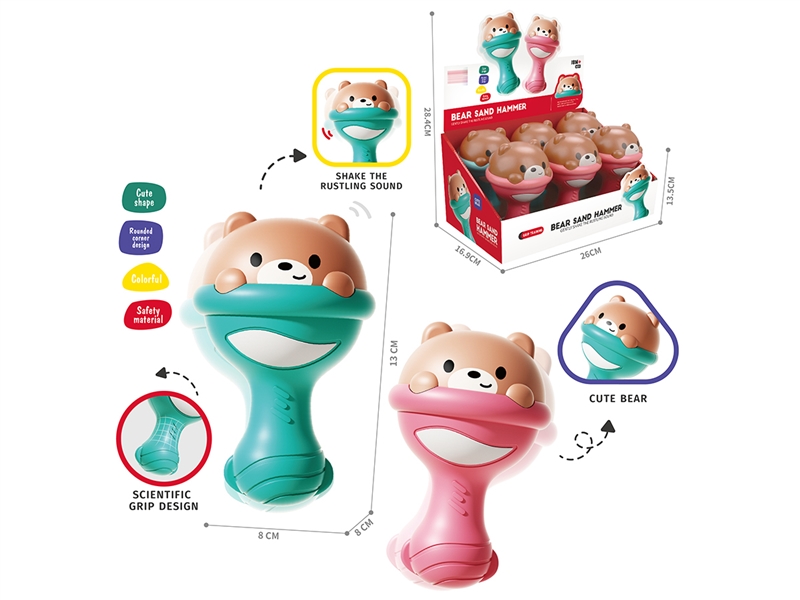 SAND HAMMER,6PCS/DISPLAY BOX - HP1245116