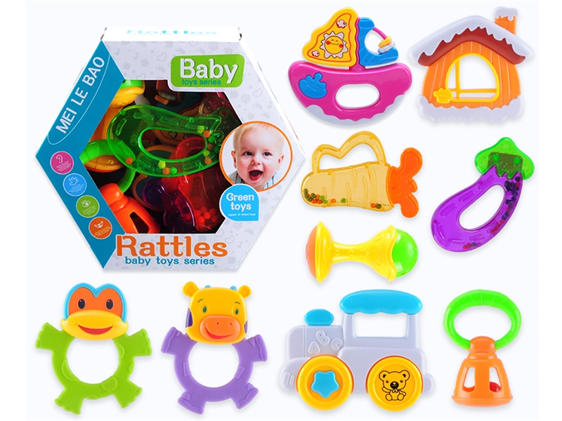 BABY RATTLE 9PCS - HP1245293