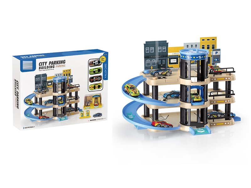 PARKING LOT W/ 4 FREE WAY CARS - HP1245305