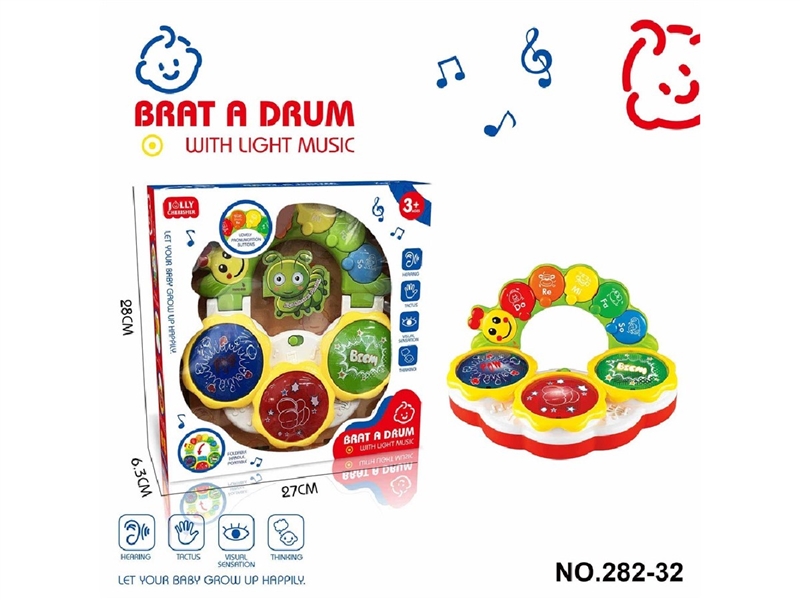 HAND BEAT DRUM W/LIGHT & MUSIC - HP1245463