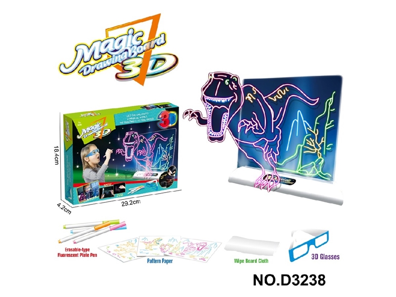 3D DRAWING BOARD W/LIGHT - HP1245477