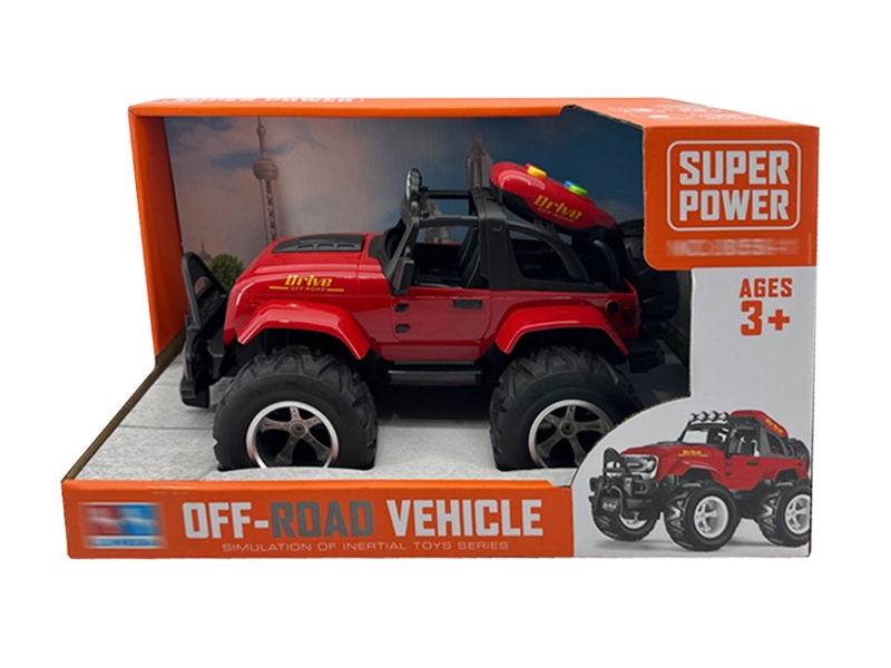 FRICTION CAR W/LIGHT - HP1245884