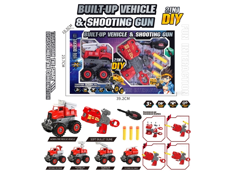 SOFT SHOOTING GUN + ASSEMBLE TRUCK - HP1245936