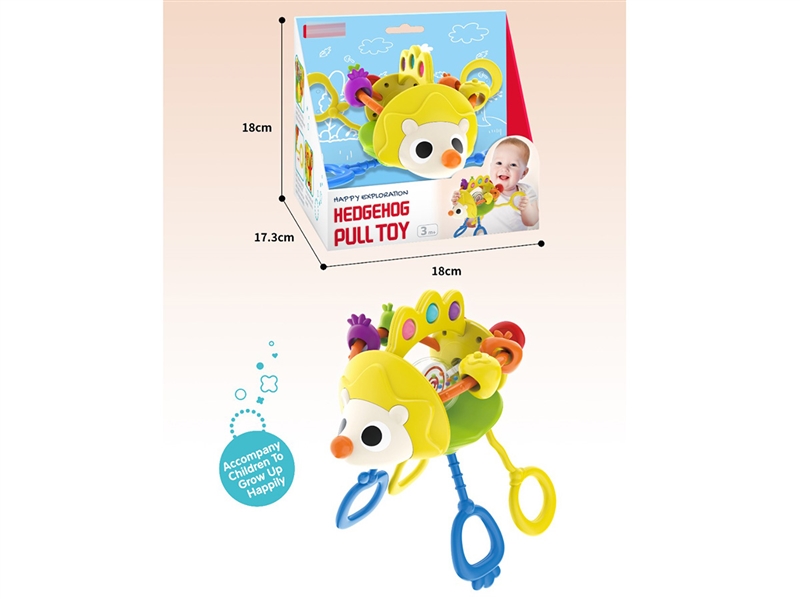 HEDGEHOG PULL TOYS - HP1246005