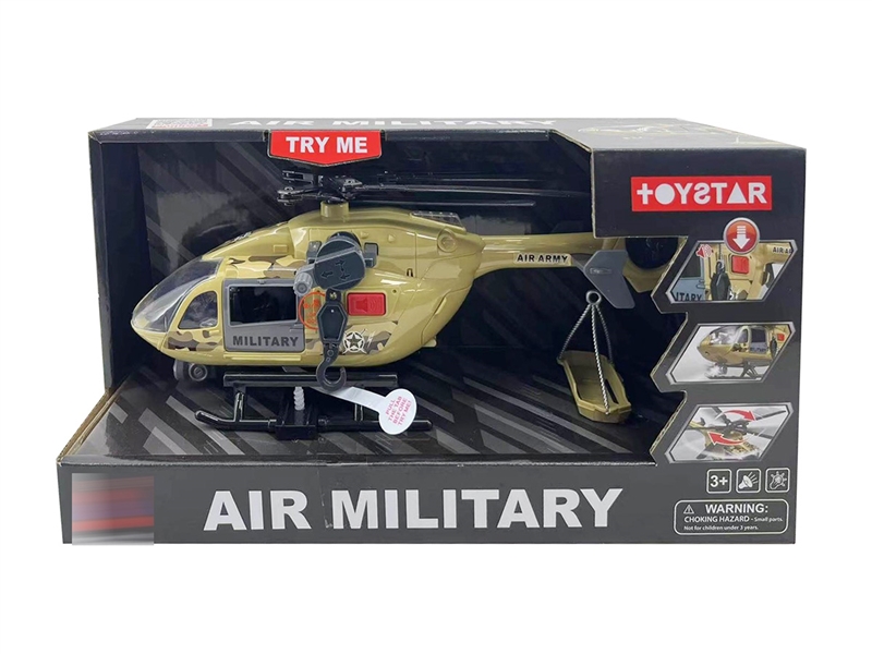 B/O MILITARY  PLANE W/LIGHT & MUSIC - HP1246009