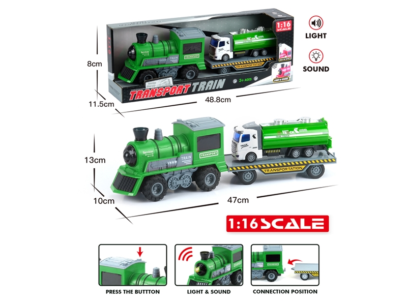 FRICTION TRUCK W/SOUND & LIGHT - HP1246054