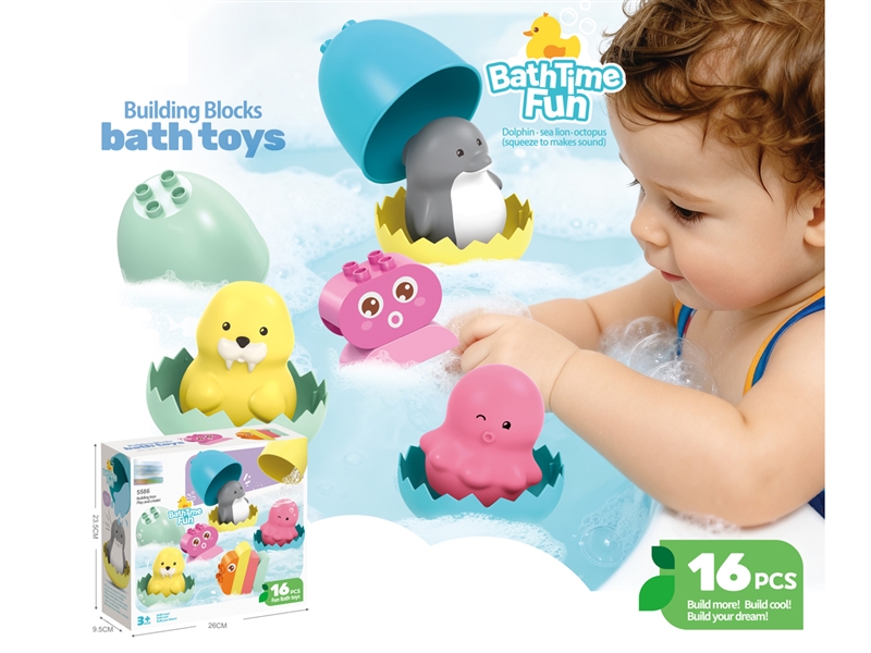 BATHROOM TOYS 16PCS - HP1246161