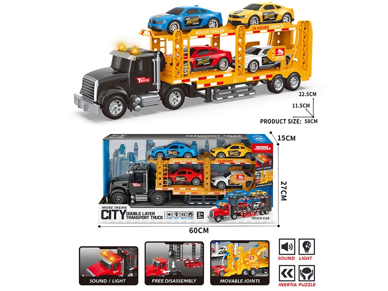 FRICTION TRUCK W/LIGHT & SOUND - HP1246269