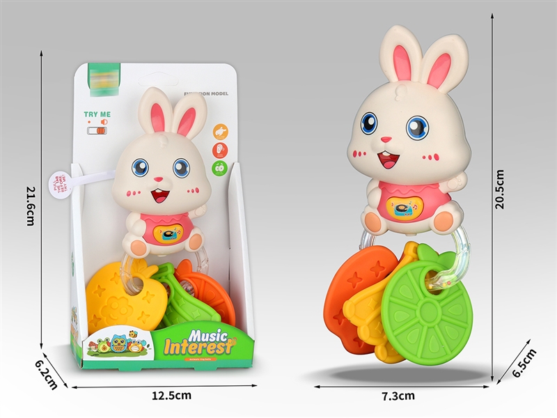 BABY RATTLE W/MUSIC & LIGHT - HP1246291