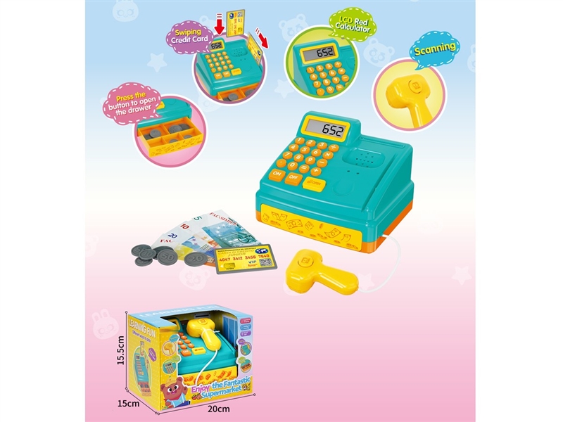 CASH REGISTER SET W/SOUND - HP1246320