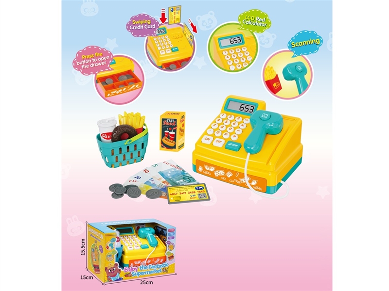 CASH REGISTER SET W/SOUND - HP1246321