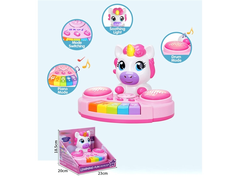 UNICORN PIANO W/LIGHT & MUSIC - HP1246330