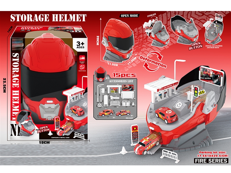 STORAGE HELMET PARKING LOT SET - HP1246435