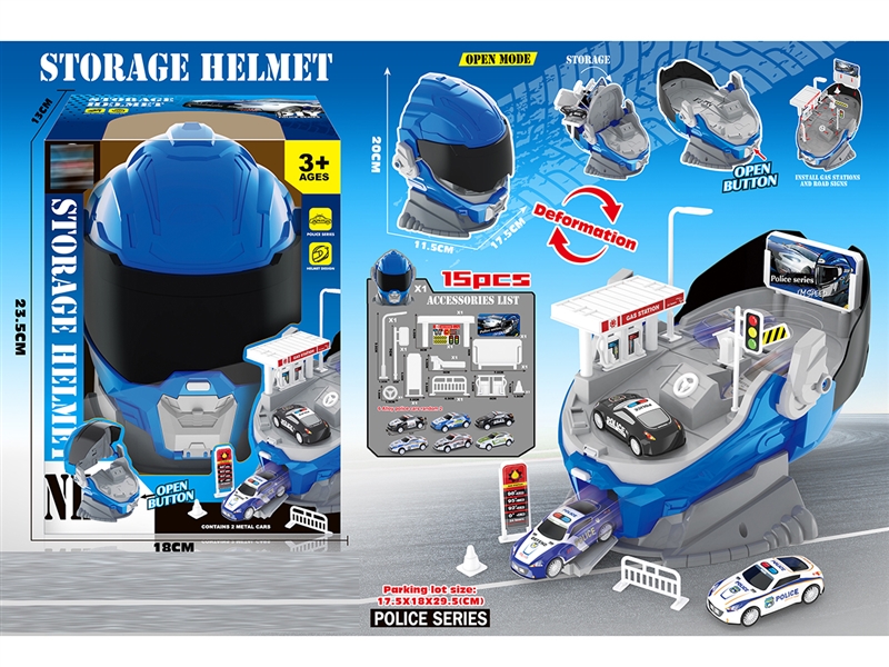 STORAGE HELMET PARKING LOT SET - HP1246437