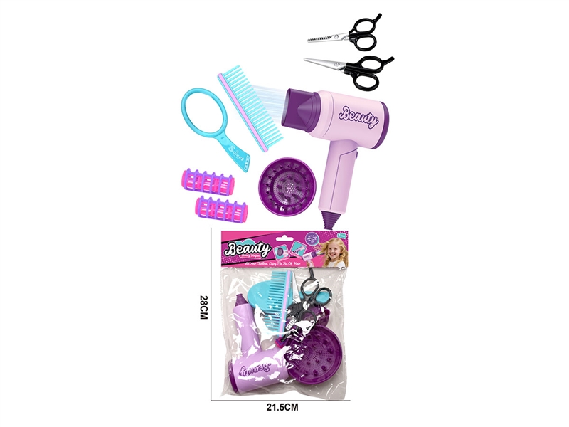仿真美发套装（带吹筒9件套） - HP1246711