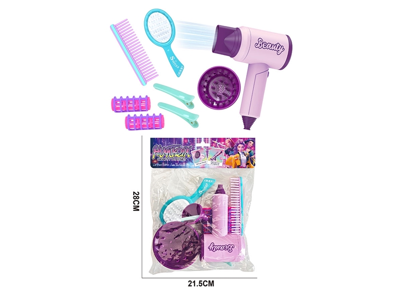 仿真美发套装（带吹筒9件套） - HP1246740