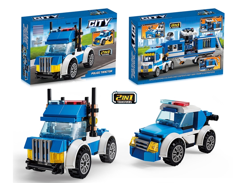 BUILDING BLOCKS 98PCS,4ASST - HP1246969