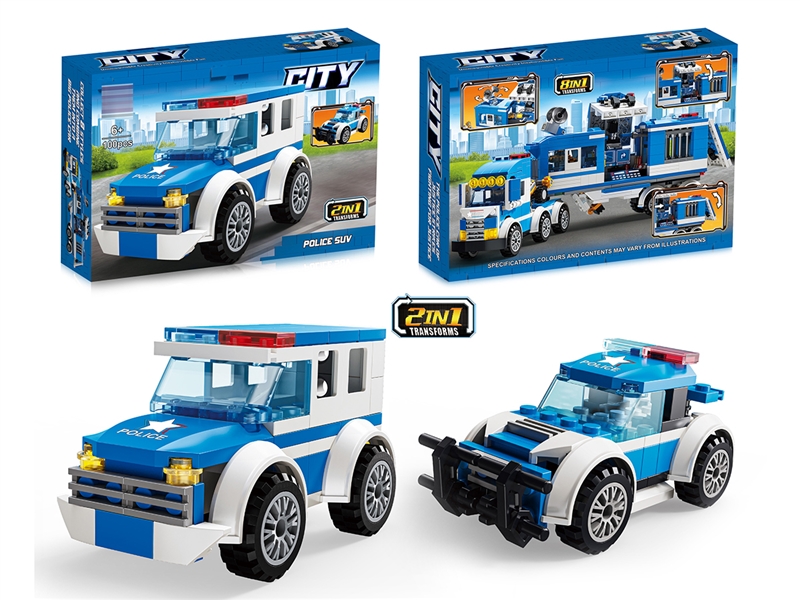 BUILDING BLOCKS 100PCS,4ASST - HP1246970