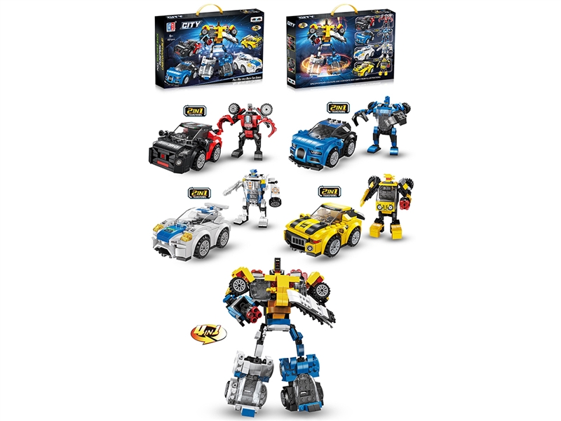 BUILDING BLOCKS 481PCS,4ASST - HP1246971