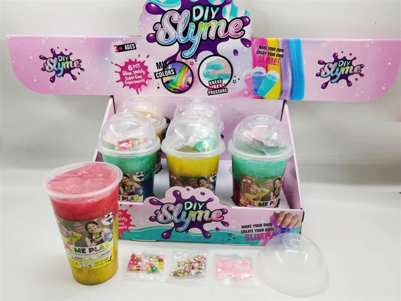 CRYSTAL SLIME SET,6PCS/DISPLAY BOX - HP1247050