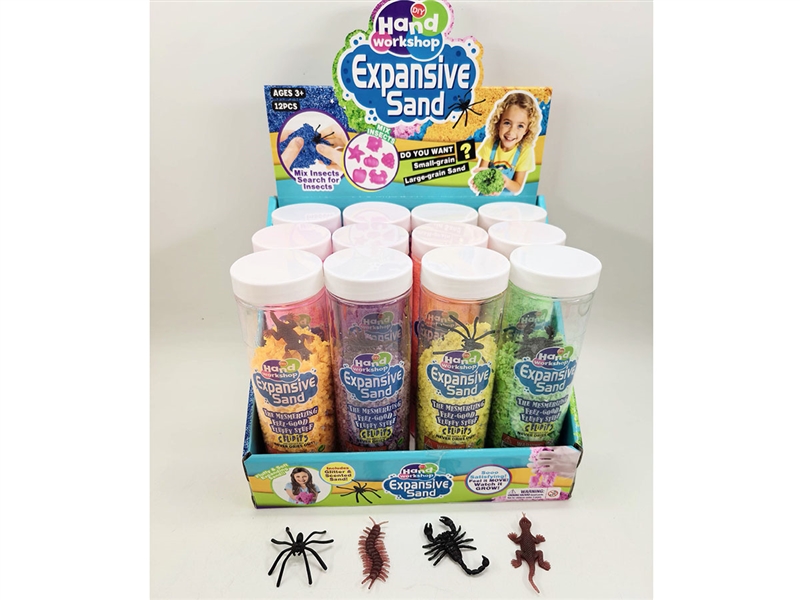 100G EXPANSIVE SAND,12PCS/DISPLA BOX - HP1247094