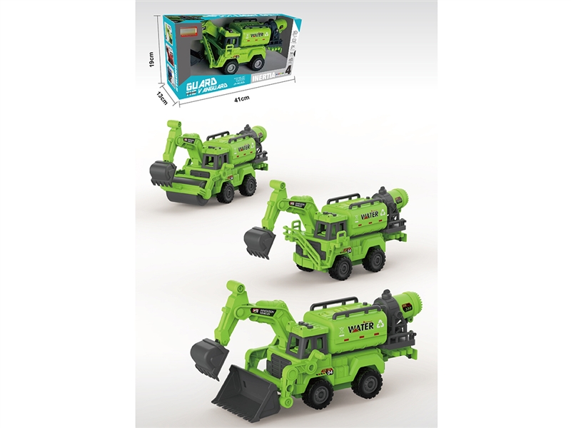 1:16 FRICTION CONSTRUCTION TRUCK W/LIGHT & SOUND,3ASST - HP1247305