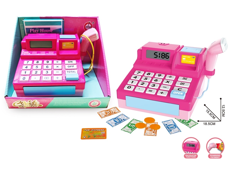 CASH REGISTER SET W/LIGHT & SOUND - HP1247315