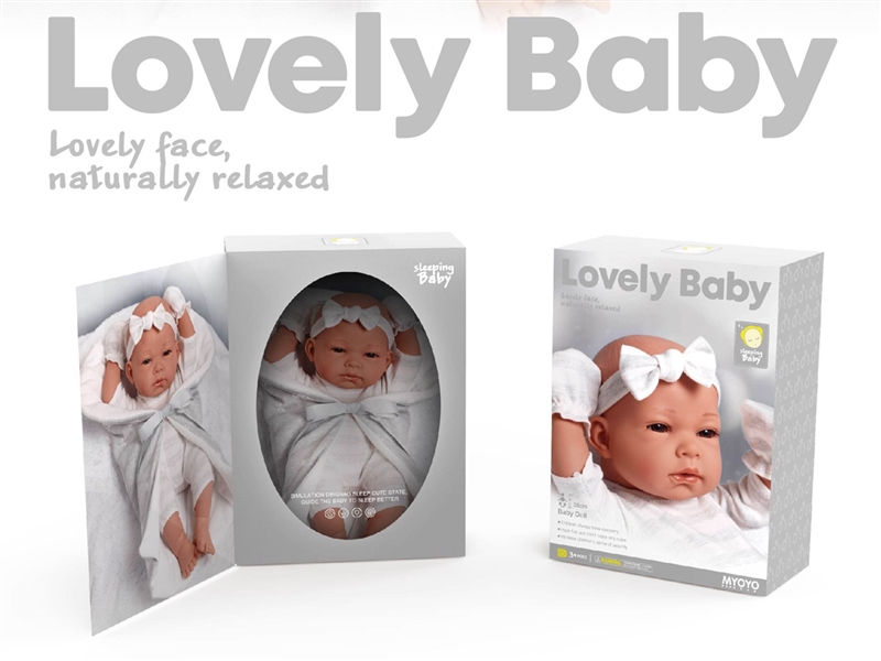 38CM RUBBER DOLL - HP1247461