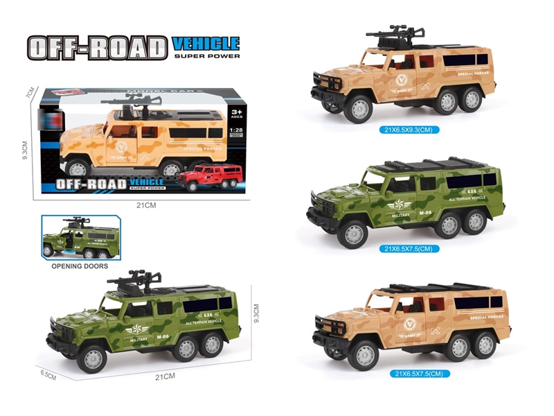 FRICTION CAR（CAN OPPEN THE DOOR）4COLORS - HP1247604