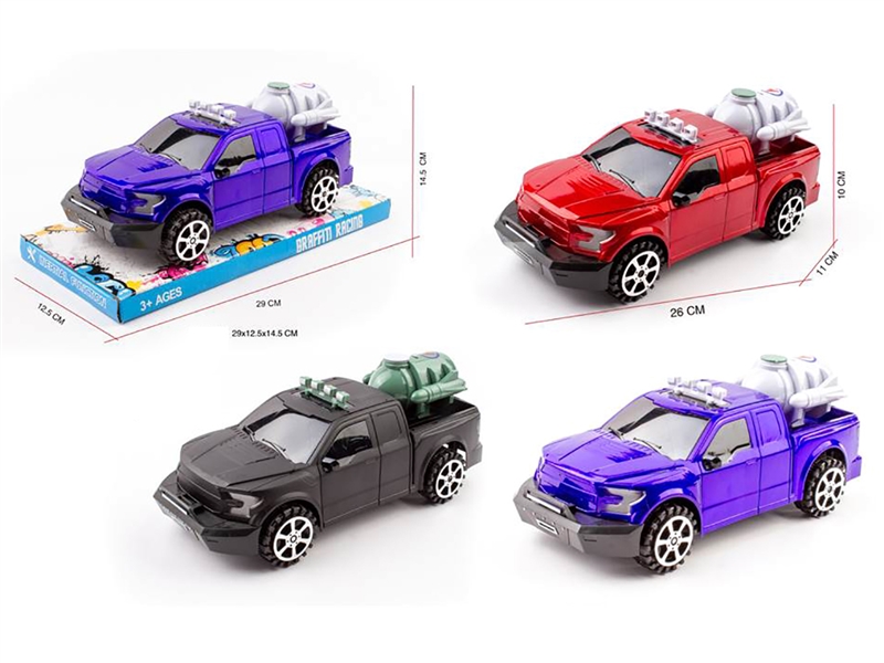 1:16 FRICTION CAR,3COLOURS - HP1247636