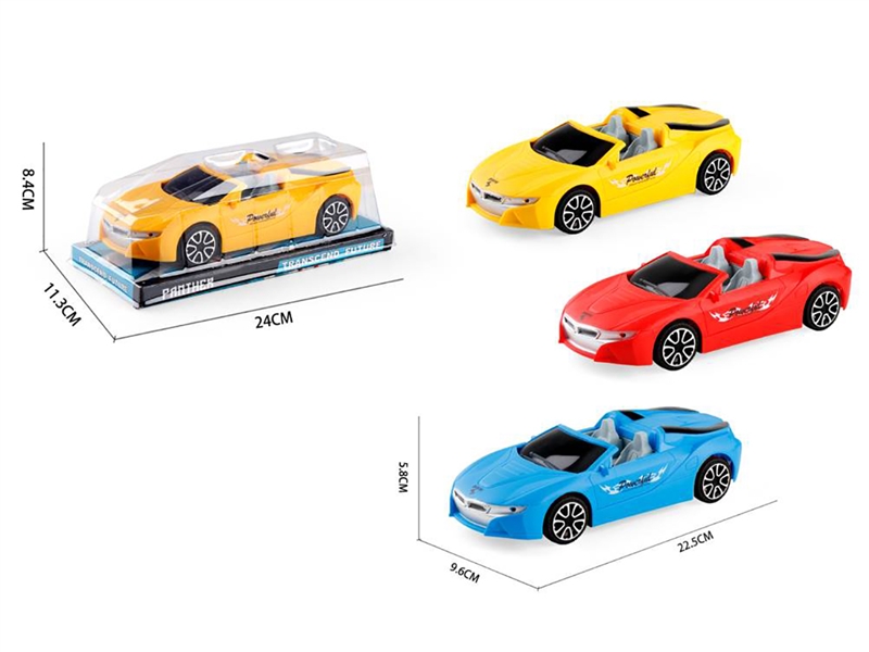 1:18 FRICTION CAR,3COLOURS - HP1247638