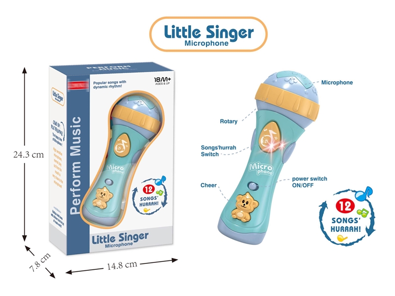 MICROPHONE WITH LIGHT - HP1247874