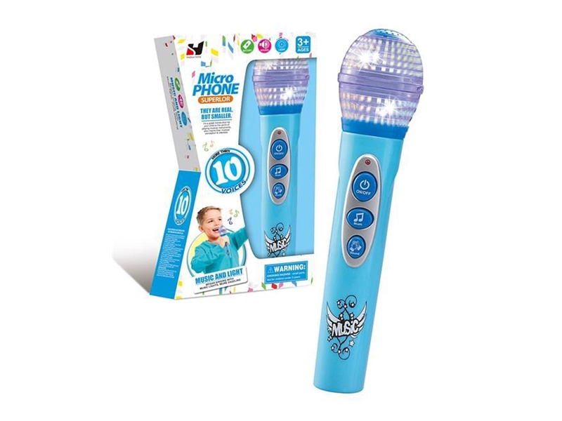 MICROPHONE WITH MUSIC & LIGHT - HP1247875