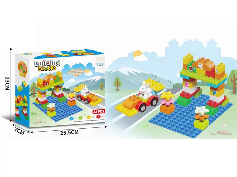 BUILDING BLOCK 43PCS - HP1248195