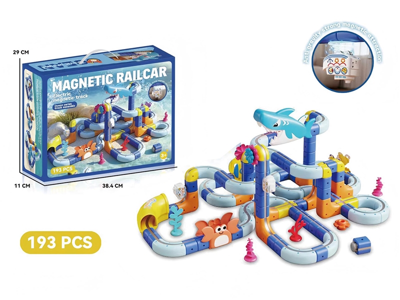 MAGNETIC MODULAR TRACK CAR SET - HP1248546