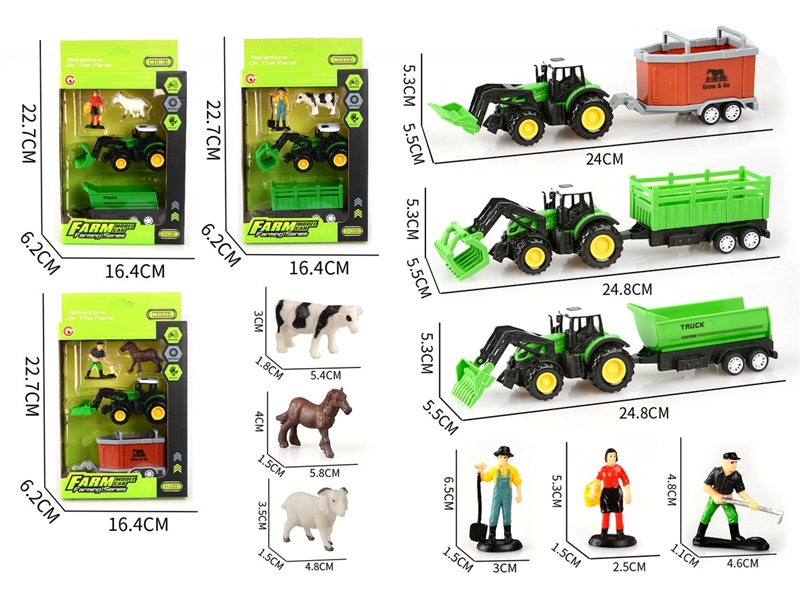 PULL BACK FARM TRUCK - HP1248974