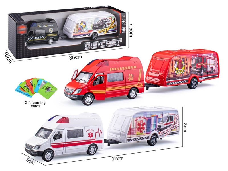 PULL BACK DIE-CAST TRUCK - HP1249138