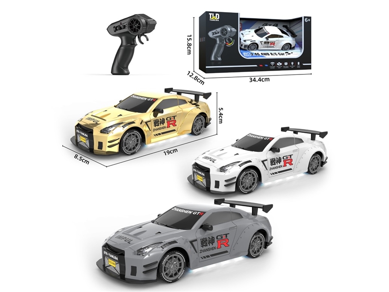 R/C CAR W/LIGHT , 3COLORS - HP1249380