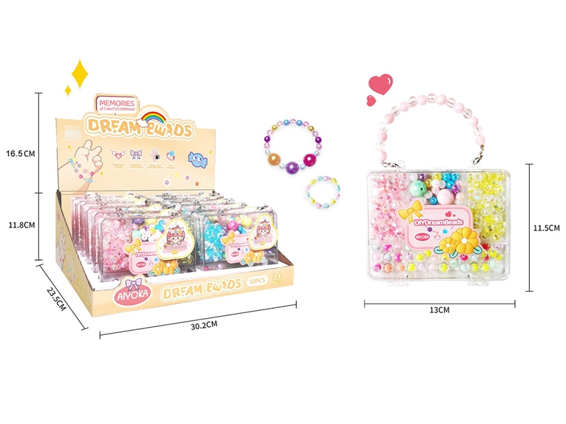 CRAFT BEAD , 12PCS/DISPLAY BOX - HP1249881