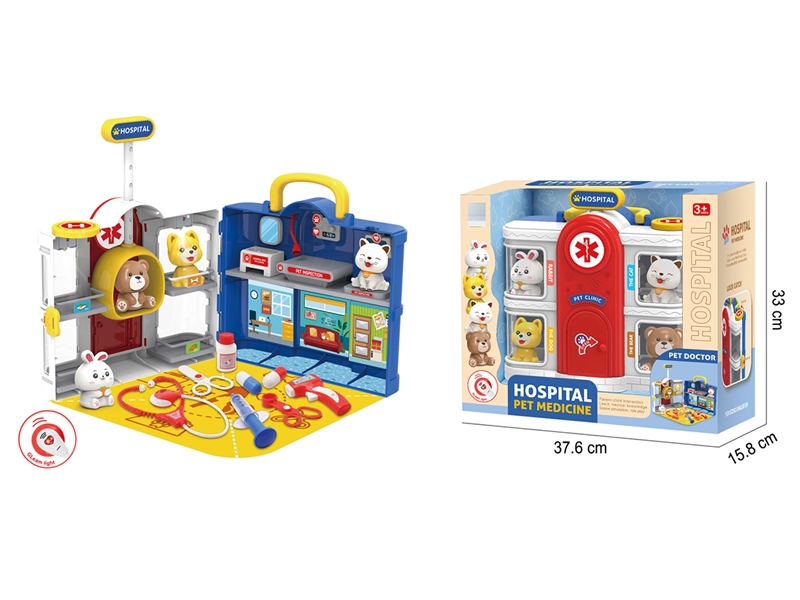 PET DOCTOR SET W/LIGHT & SOUND - HP1250072