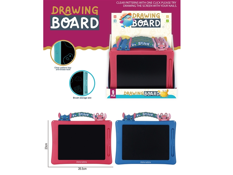 DRAWING BOARD , 9PCS/DISPLAY BOX - HP1250114