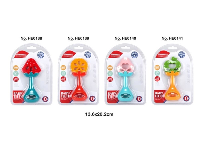 BABY RATTLE,4ASST - HP1250214