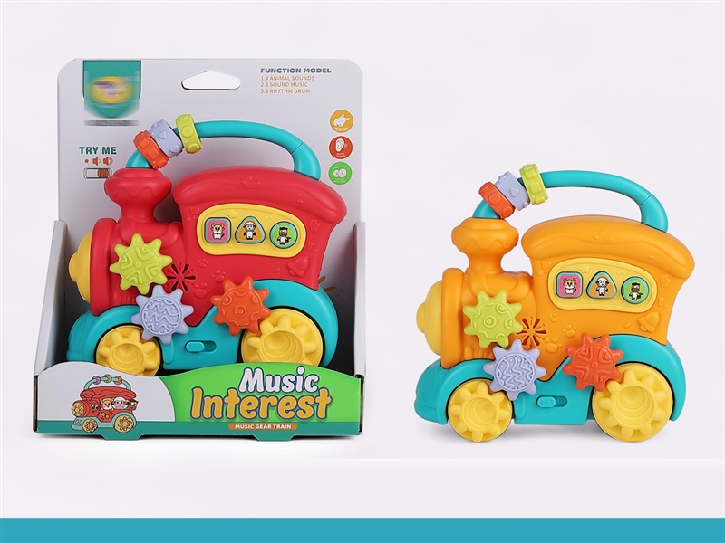 BABY TRAIN W/LIGHT & MUSIC,2COLOURS - HP1250217