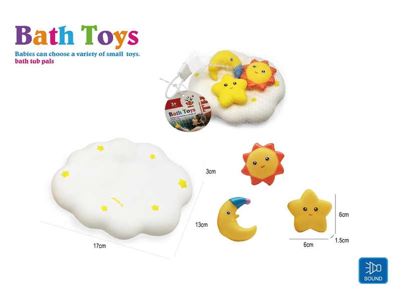 SOFT RUBBER BATHROOM TOYS - HP1250406