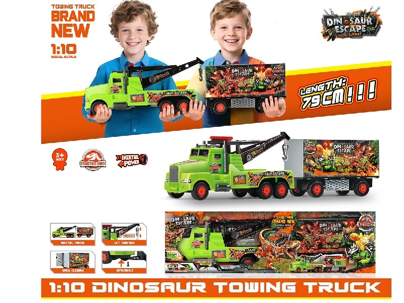 1:10 FRICTION TRUCK W/ACCESSORIES - HP1250513