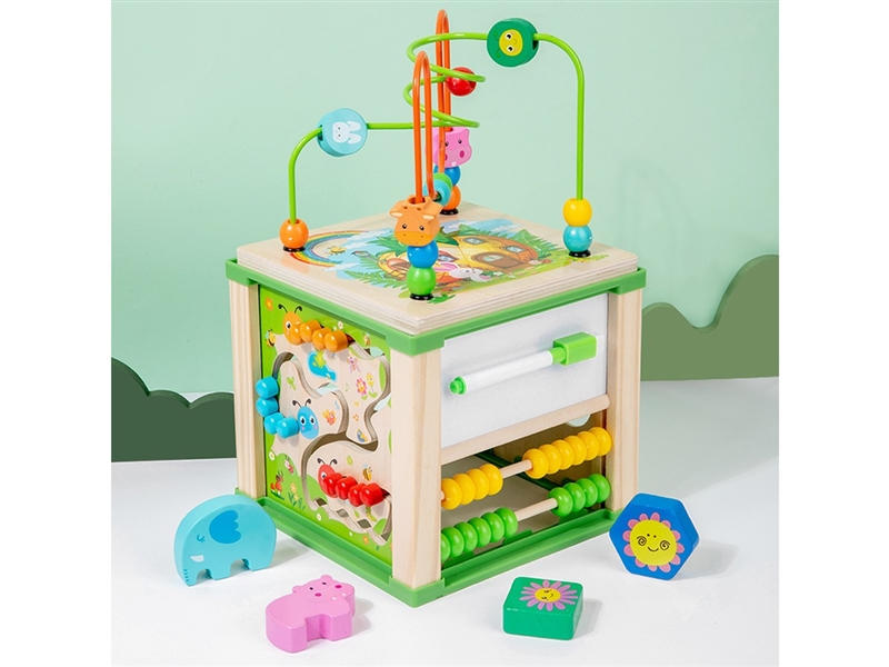 WOODEN HEXAHEDRON - HP1250894