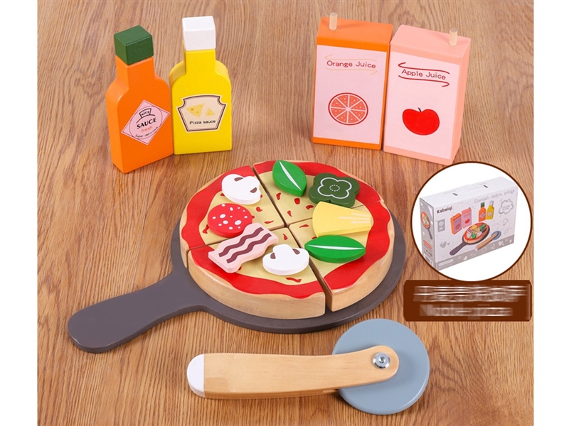 WOODEN PIZZA SET - HP1250909