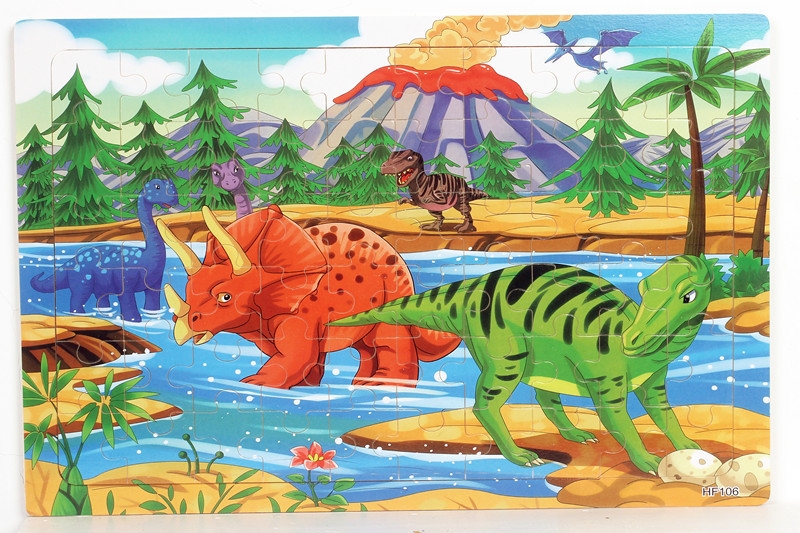 WOODEN PUZZLE 60PCS - HP1250965