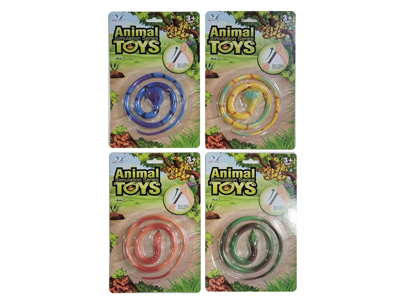 64CM SIMULATION SNAKE,4ASST - HP1251311