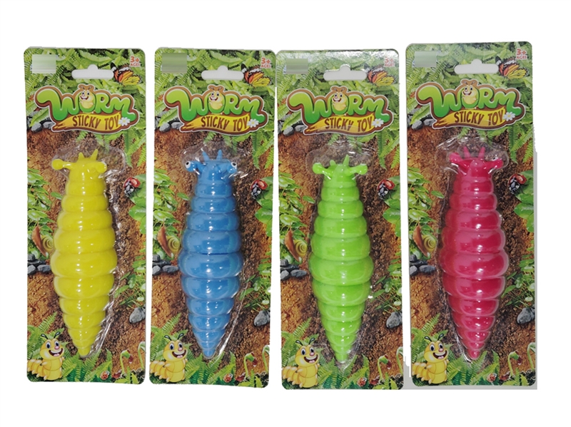STICKY WORM,4COLOURS - HP1251320